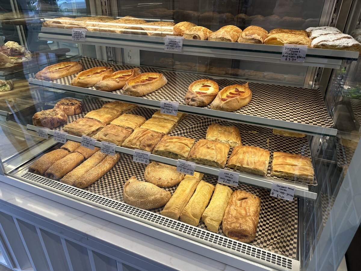 Fresh croissants